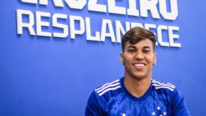 Kaio Jorge revela esculacho do pai após jogo do Cruzeiro