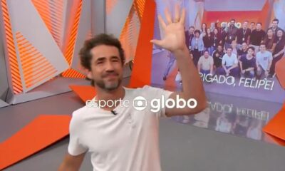 Felipe Andreoli anunciou sua saída da TV Globo (Reprodução/TV Globo)