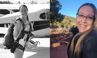 Amanda Gallagher, uma paraquedista e fotógrafa, perdeu a vida em um trágico acidente em um campo de aviação em Kansas (Reprodução/Redes Sociais)