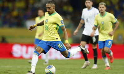 Atuações do Brasil contra o Uruguai: Gerson e Raphinha são os destaques em empate