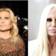 Donatella Versace surge com ‘novo rosto’ e choca com transformação