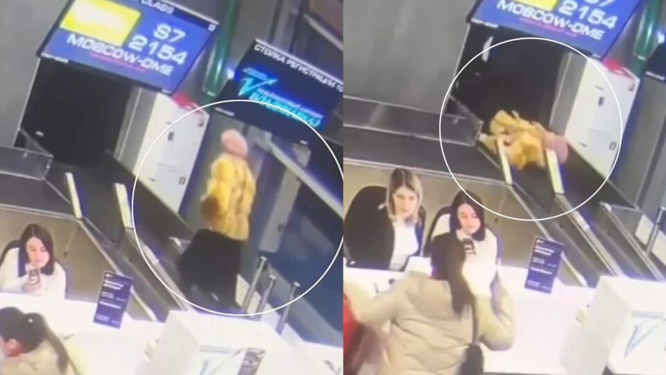 O incidente ocorreu no aeroporto de Vladikavkaz, onde a passageira preparava-se para embarcar em um voo para Moscou