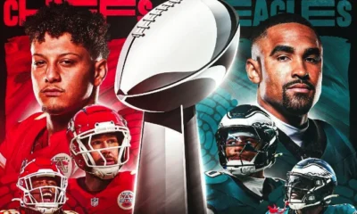 Cartaz de divulgação do Super Bowl