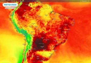 Terceira onda de calor do ano atinge o Brasil com temperaturas acima dos 40°C