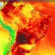 Terceira onda de calor do ano atinge o Brasil com temperaturas acima dos 40°C