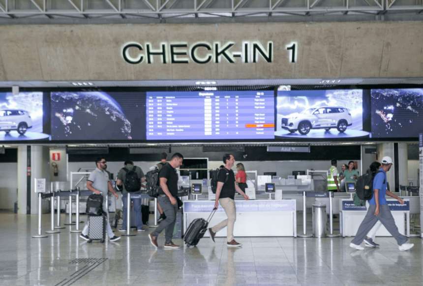 Check-in 1 do Aeroporto de BH