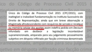 Advogado faz declarações racistas contra juíza e caso é investigado