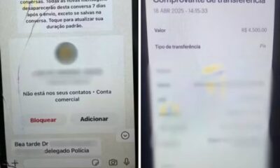 Print de celular