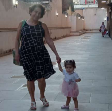 Avó e bebê