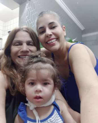 Foto das três