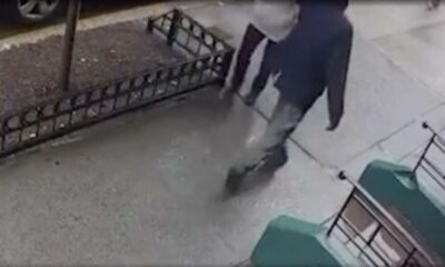 Homem batendo na mulher na rua