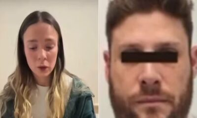 Mulher em vídeo denunciando marido por cárcere privado