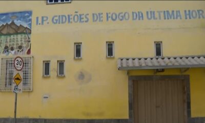 Fachada da Igreja Pentecostal Gideões de Fogo da Última Hora, no bairro Jardim Vitória, na Região Nordeste da capital