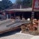 Cobertura de restaurante desaba e machuca idosa em MG