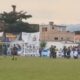 Partida sendo interrompida por policiais