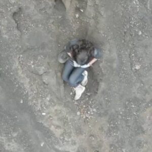 Juliana Marins registrada por drone horas após cair em vulcão na Indonésia