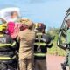 Criança de 6 anos tem perna amputada após acidente de ônibus
