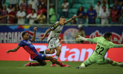 Atuações do Atlético contra o Bahia. Gol olímpico e derrota muito amarga