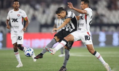 Atuações do Botafogo contra o Vitória: falta de eficiência no ataque marca estreia de Davide Ancelotti