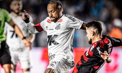 Atuações do Santos contra o Flamengo: Neymar faz a diferença neste 1 a 0