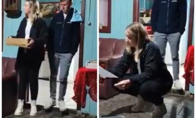 Homem faz 'surpresa' e conta sobre traição do marido
