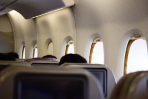 Avião por dentro