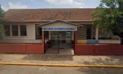 Faixada da Escola Maria Nascimento Giacomazzi