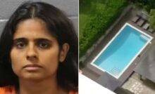 Suspeita de matar própria filha e piscina
