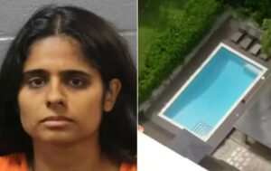 Suspeita de matar a própria filha e piscina