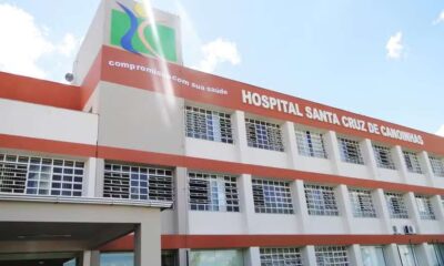 Fachada do Hospital Santa Cruz de Canoinhas