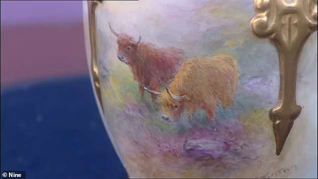 detalhes do vaso