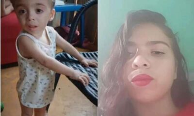 Criança de 2 anos e mãe autora do crime