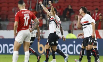 Atuações do São Paulo contra o Internacional: bola parada é fatal e decide a partida