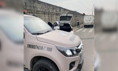Fuga de carro adulterado termina em morte por PM