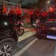 Polícia realizando os trabalhos de perícia na cena do crime