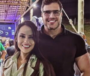 Delegada Ana Paula Nogueira e marido Renê da Silva Nogueira