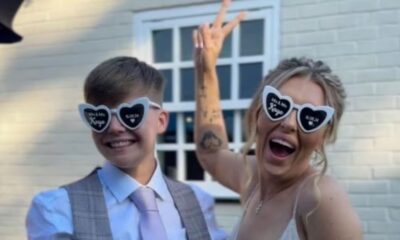 Fotos de casamento expõem casal britânico a críticas sobre diferença de aparência