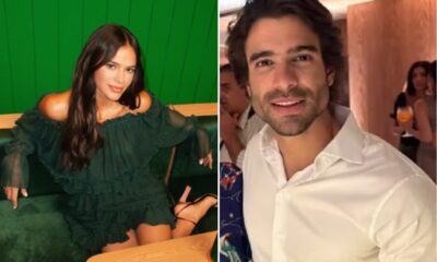 Bruna Marquezine e Álan Bissoli aparecem juntos em São Paulo