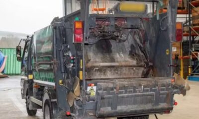 Caçamba de reciclagem