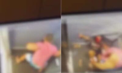 momento da agressão