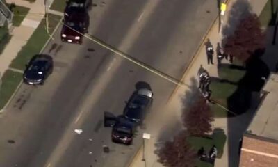 cena do crime vista de cima