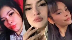 Foto de três meninas jovens da Argentina.