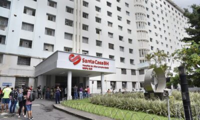 Faixada do hospital Santa Casa BH