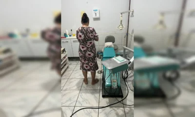 Mulher não possui registro no Conselho Regional de Odontologia | Reprodução/PCGO