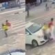 Homem é preso após tentar roubar mulher e morder o peito dela