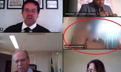 Empresário aparece nu em audiência virtual e causa constrangimento