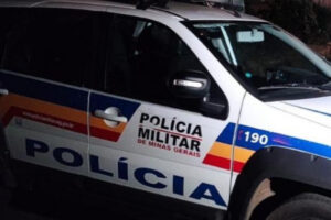 Viatura da Polícia Militar.