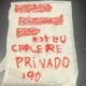 Mulher é resgatada após pedir socorro em papel higiênico