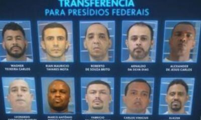 : Governo transfere líderes do Comando Vermelho após operação no Rio