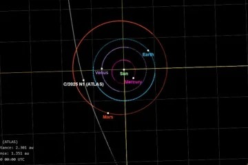 Cometa 3I/ATLAS foi redescoberto em outubro e seguirá visível por telescópios até o início de 2026